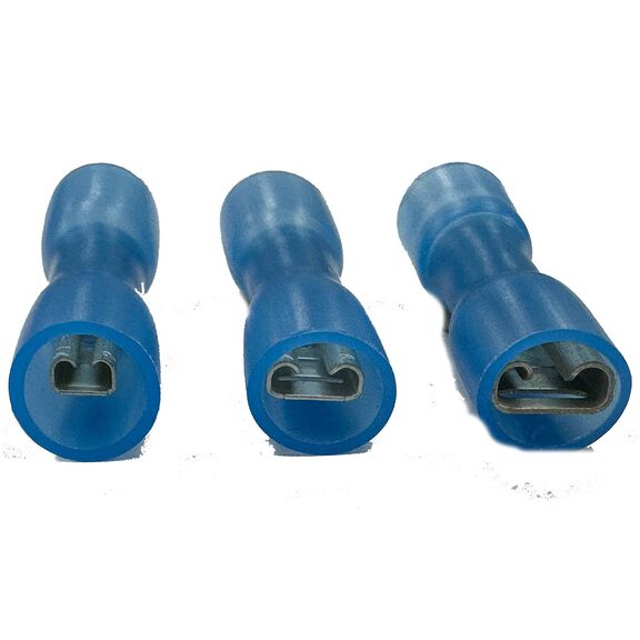 Female Double Crimp Heat Shrinkable Insulated Connectors, 10-Pack image number 1