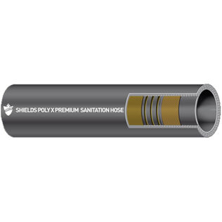 116-105-0340S Poly X Sanitation Hose 3/4" ID 50' Length