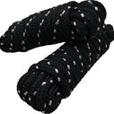SM 3/8in Dock Line Black with Silver Tracer - 20ft/609cm (2 pack) image number 0