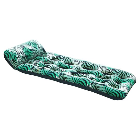 Contour Float Lounge, Teal Fern Print image number 0