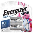 Energizer CR123 Batteries, 2 Pack image number 0