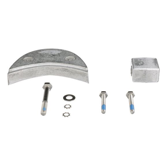 Quicksilver 8M6008007 Aluminum Anode Kit for BRP/OMC Outboards, V4 image number 0