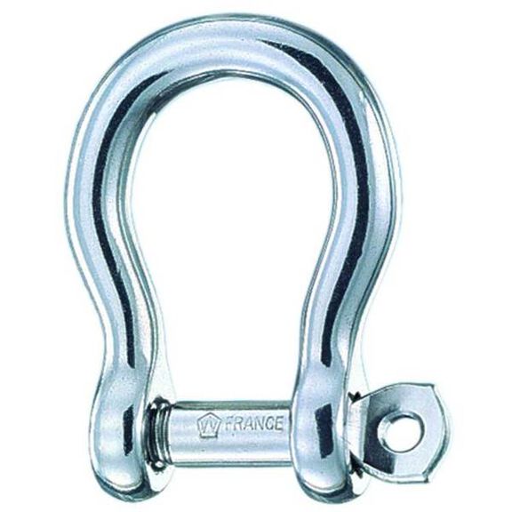 5/32" Captive Pin Bow Shackle image number 0