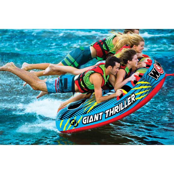 Giant Thriller 1-4 Person Deck Style Towable Tube image number 2