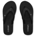 Women's Braided Bounce Flip-Flop Sandals image number 1