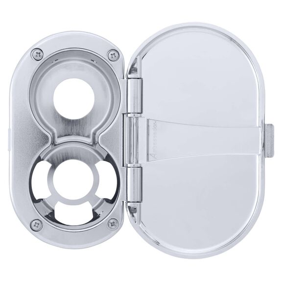 Transom Cup & Lid Set All Plastic Chrome image number 2