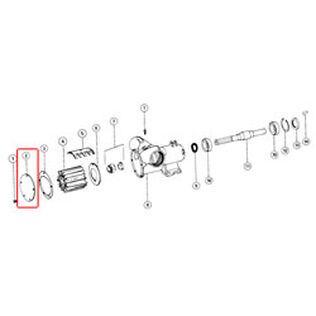 Self-Priming Pump Half-Thickness Cam Gasket