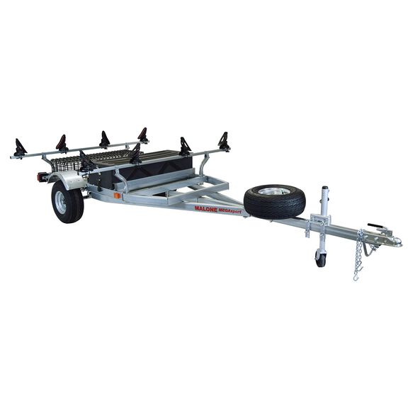 MegaSport&trade; Trailer Package with SaddleUp Pro&trade; Carriers, Wire Storage Basket, Plastic Storage Drawer, and Spare Tire image number 0