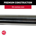 18" Stainless Steel Flag Pole image number 6