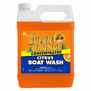 Super Orange Citrus Boat Wash Concentrate, Gallon