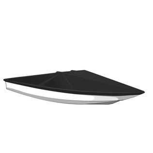 Exact Fit Boat Cover For 1993-1999 Tracker PRO Deep V-16 Single Consolew/Port Motor Guide Trolling Motor O/B