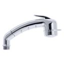 Small Marine Sprayer w/Hook, w/Elbow 1/2" NPS Chrome image number 0