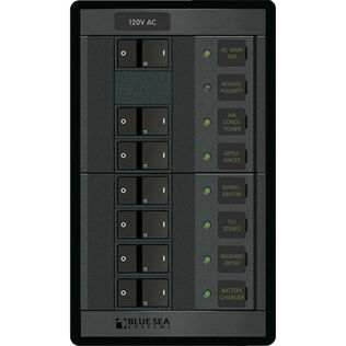 120V AC Main Panel + 6 Positions