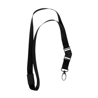 Black Detachable Lanyard