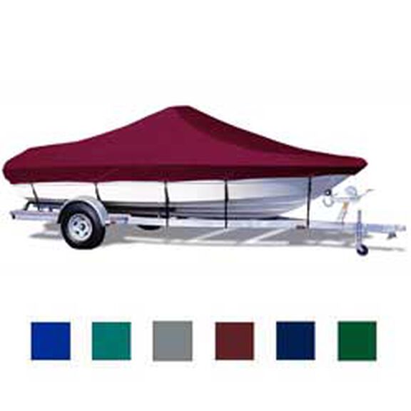 Bay Boat Cover, OB, Forest Grn, Hot Shot, 17'6"-18'5", 94" Beam image number 0