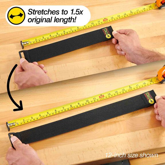12" Super-Stretch Storage Straps, 4-Pack image number 4