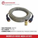 1/4" x 25'. x 3300 PSI Cold Water Replacement/Extension Hose image number 4