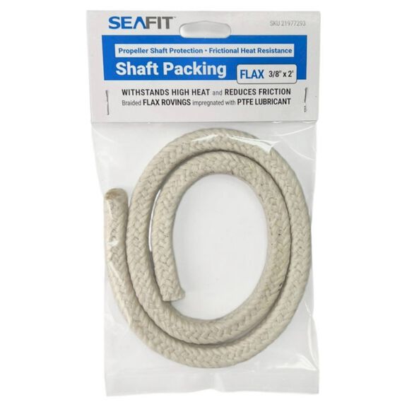 3/8" PTFE Flax Shaft Packing, 2' image number 0