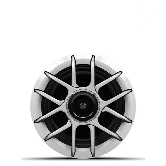 Wet Sounds ZERO 6 XZ-W  6.5-Inch High Output Component Style Coaxial Speakers with Horn-Loaded Tweeter in White image number 1