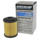 Quicksilver 8M0154756 Inline Water Separating Fuel Filter for Yamaha 125-425hp Outboards and Suzuki 200-350hp Outboards image number 1