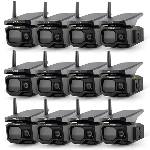 Vosker VKX Solar Powered 4G-LTE Outdoor Cellular Security Camera, No Wifi image number 0