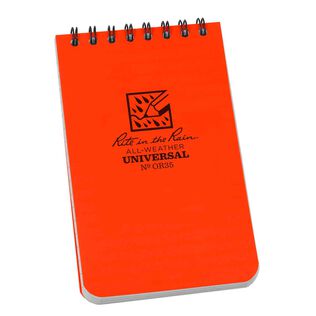 Top Spiral Notebook, Orange