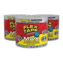 Flex Tape&reg; Max Clear, 4" x 25', 3-Pack image number 0