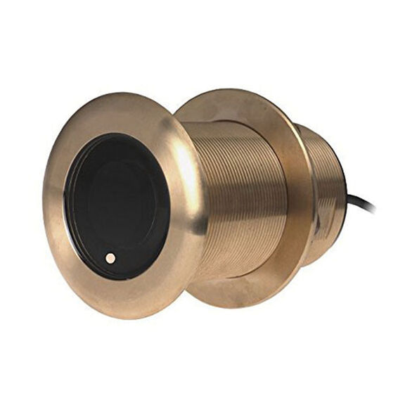 Airmar Bronze Thru-Hull Wide Beam Depth/Temp Transducer, 12 Degree Tilt image number 1