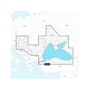 Garmin Navionics+ EU063R Black Sea and Azov Sea, Electronic Chart