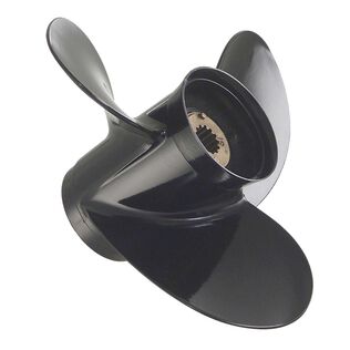 Black Diamond 3-Blade Aluminum Propeller, 14.3 dia x 21 pitch, Right Hand