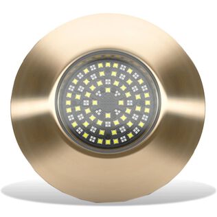 Lumishore SUPRA TIX1604 LED Through Hull Underwater Light, 20,000 Lumen, Blue/White