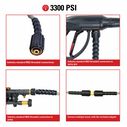 1/4" x 25'. x 3300 PSI Cold Water Replacement/Extension Hose image number 2