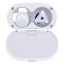 Trinidad Transom Shower Cold Only, Arctic White Cup & Lid, Small Arctic White Sprayer, 6' White Rubber Hose, Chrome Trinidad Handle image number 4