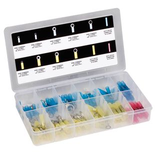 120-Piece Heat-Shrink Connector Set