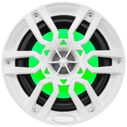 HYDRO 6.5" 2-Way Marine Speakers with Integrated RGB LED Lights, 300 Watts, White image number 1