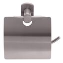 Miah Single Post T.P. Holder w/Lid Brushed Nickel image number 2