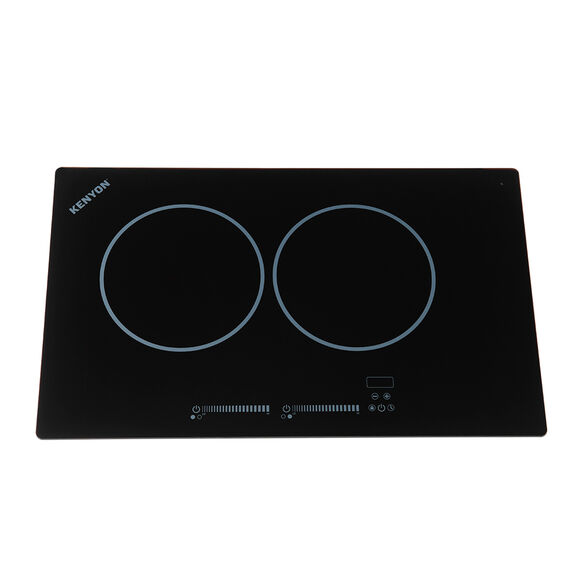 Bridge, Black, Two Burner Cooktop, Touch Control, Induction, w/Mat, Landscape, 240V image number 0