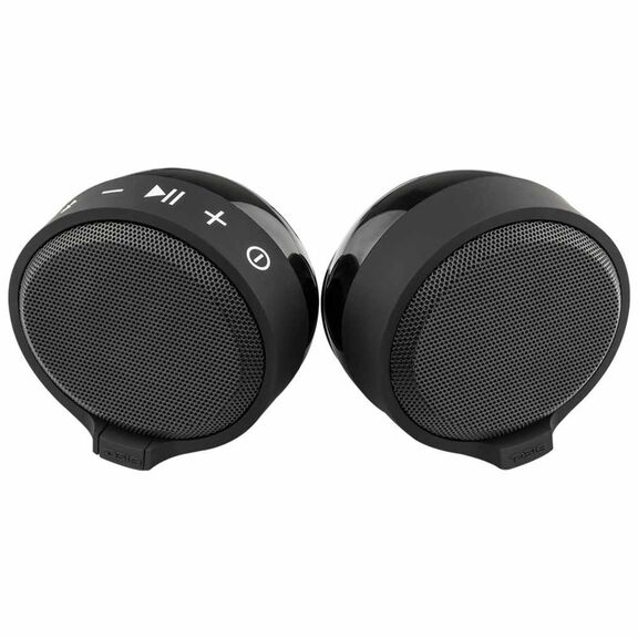 Amplified Handlebar-Mount Bluetooth Speakers for Motorcycles image number 1