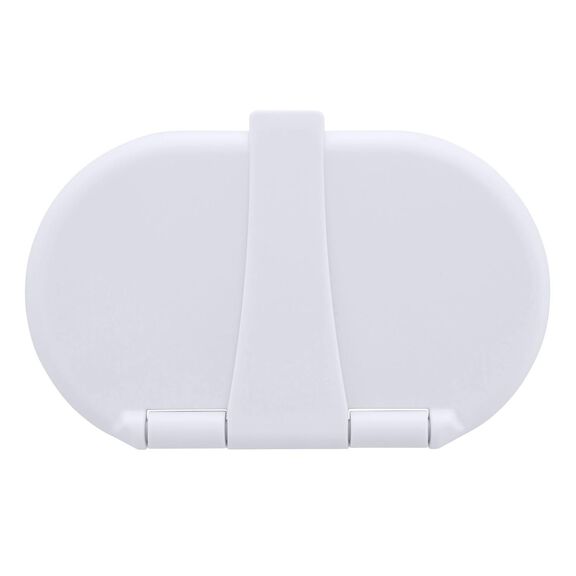 Trinidad Transom Shower Cold Only, Arctic White Cup & Lid, Hammer-Head Arctic White Sprayer, 6' Stainless Steel Hose, Chrome Trinidad Handle image number 7