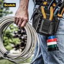 Scotch&reg; Vinyl Electrical Tape 35, 3/4" x 66', 3-Pack, Black, White, Red image number 2