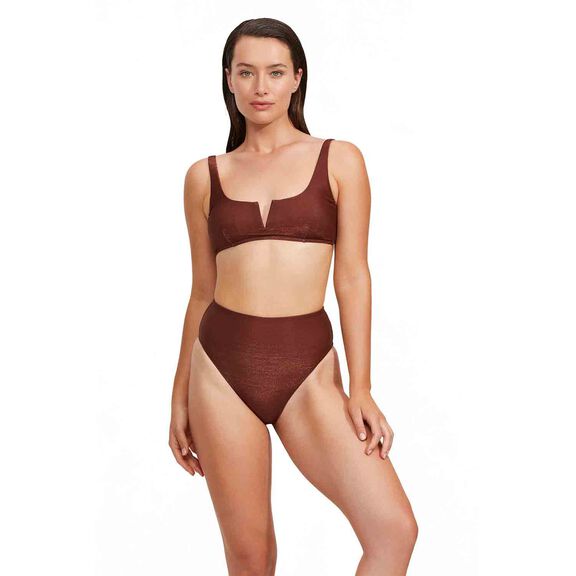 Women's High End V Wire Bralette Bikini Top image number 0