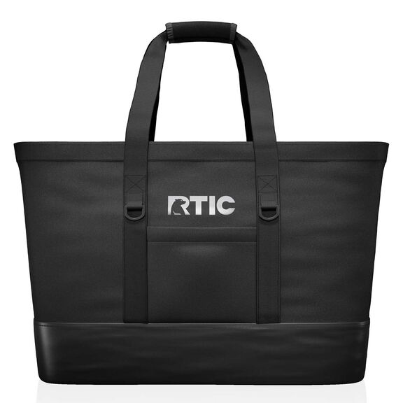 Everyday Insulated Tote Bag, 35 Liter Cooler Bag, Leak-Free Interior, Fits 58 Cans, Black image number 0