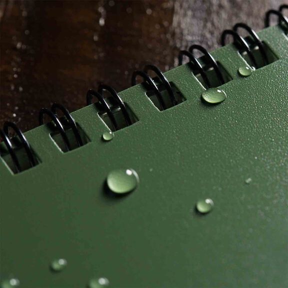 Side Spiral Notebook, Green image number 2