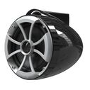 Wet Sounds ICON 8 Black V2 Series 8" Marine Tower Speakers with Silver Aluminum Fixed Clamps (Pair) image number 3