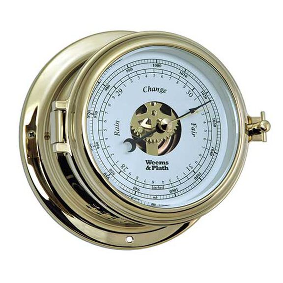 Endurance II 115 Open Dial Barometer, Brass image number 0