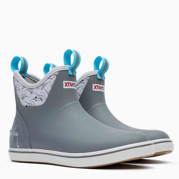 Men's 6" Guy Harvey Ankle Deck Boots image number 3