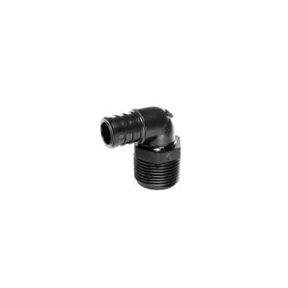 3/4" Barb x 3/4" MPT Elbow