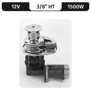 Lofrans Project 1500/X3 Capstan Vertical Electric Windlass Gypsy Only, 3/8" HT/BBB, 12V DC, 1500W