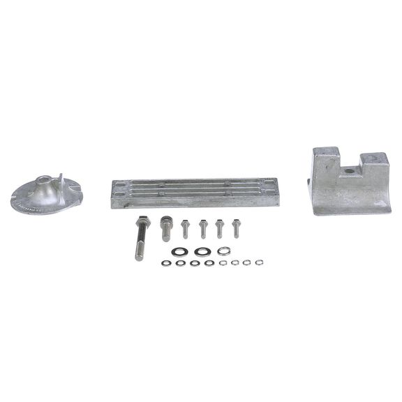 Quicksilver 8M6008000 Aluminum Anode Kit for Yamaha 300-350 Xp Outboards image number 0