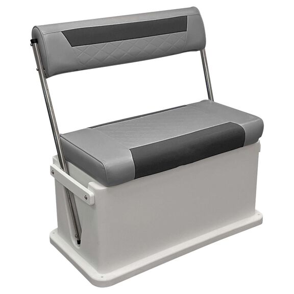 Wise 8WD437-1905 Premium Swingback Cooler/Storage Seat, 62 Quart, Marble / Reef Stone image number 0